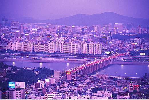 城市,首尔,韩国
