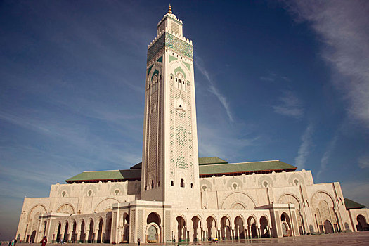 卡萨布兰卡,哈桑二世,清真寺,建筑,摩洛哥