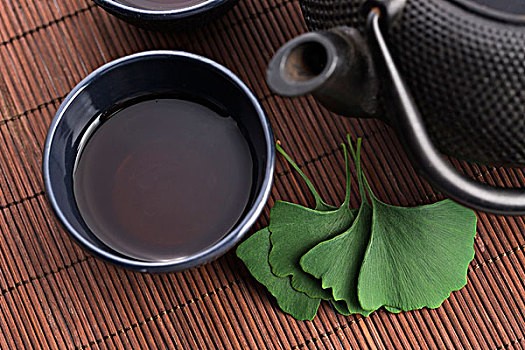 银杏,茶