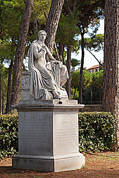 雕塑,别墅,花园,罗马