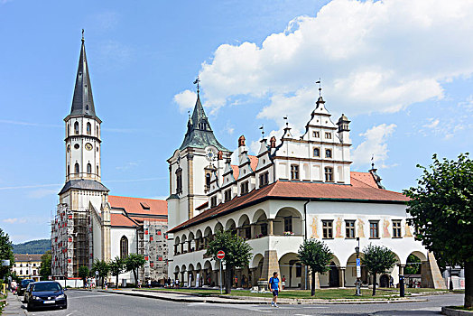 教堂,老市政厅,右边,斯洛伐克