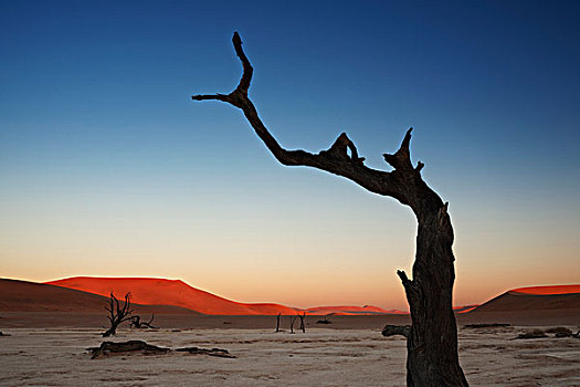 日出,死亡谷,索苏维来地区,纳米比亚,非洲