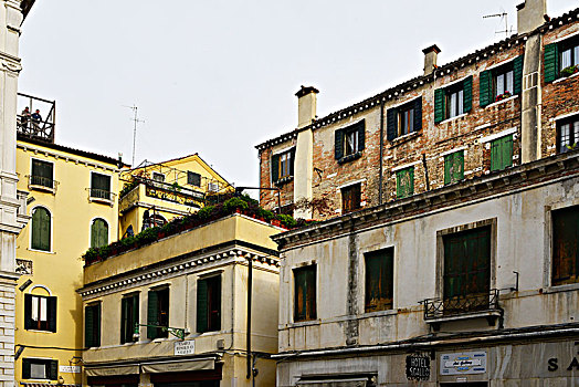 威尼斯的水城街巷