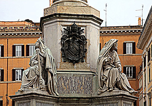 意大利罗马的西班牙广场