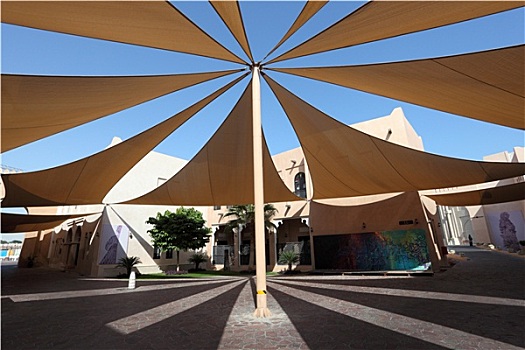 遮阳伞,文化,乡村,多哈,卡塔尔,中东