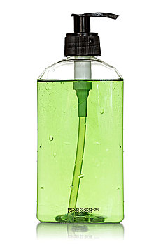 瓶子,绿色,洗手液