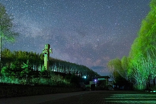 兴凯湖璀璨星空