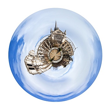 球体,风景,大教堂,巴黎圣母院