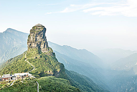 俯视图,岩石构造,模糊,风景,贵州,中国