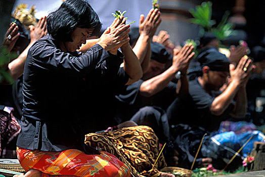 印度尼西亚,巴厘岛,印度教,火葬,典礼