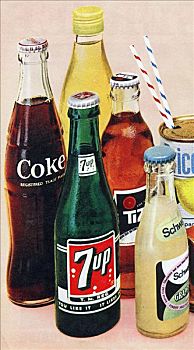 瓶装,软饮料,60年代