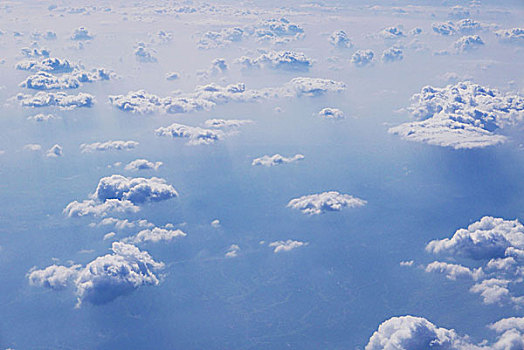 平流层天空云层高空