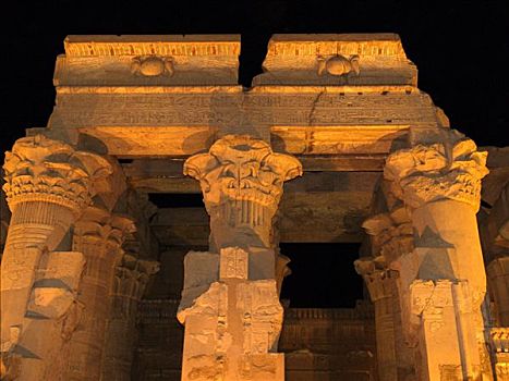 寺庙,科昂波,埃及