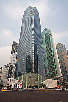 上海浦东陆家嘴的时代金融中心大厦