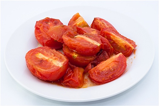 烤,西红柿