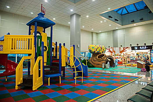 台湾桃园国际机场航站楼儿童乐园区