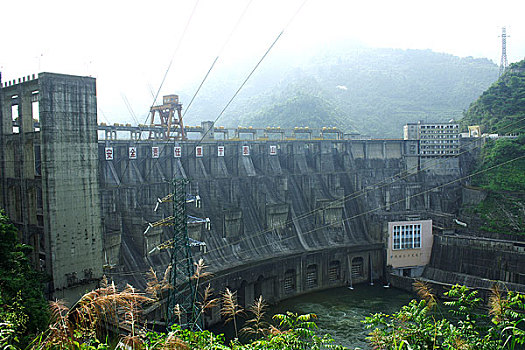 湖南沅陵凤滩水力发电厂