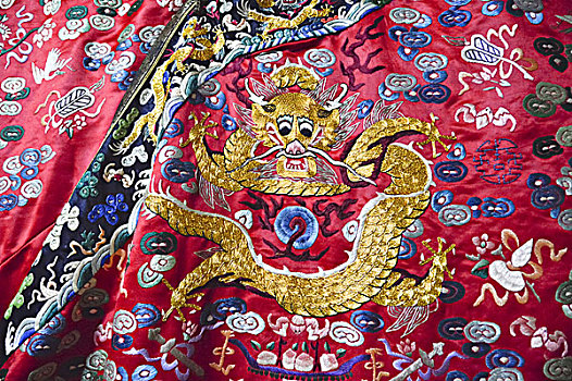 百工坊，龍京繡。北京東城區(qū)