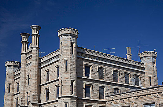 中心,监狱,1858年,2002年,伊利诺斯,美国