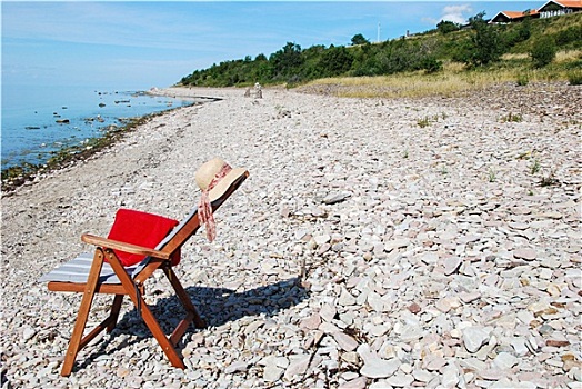 椅子,海岸