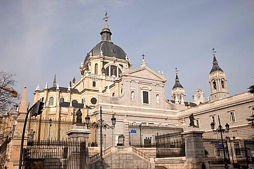 大教堂,圣马利亚,马德里,西班牙,欧洲