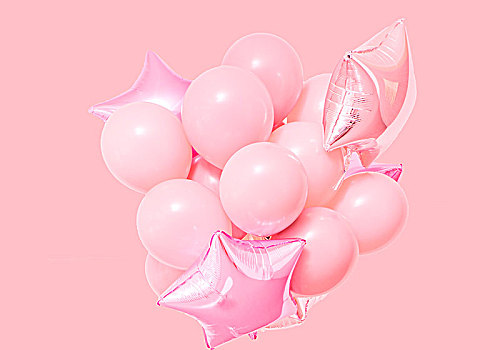 粉气球