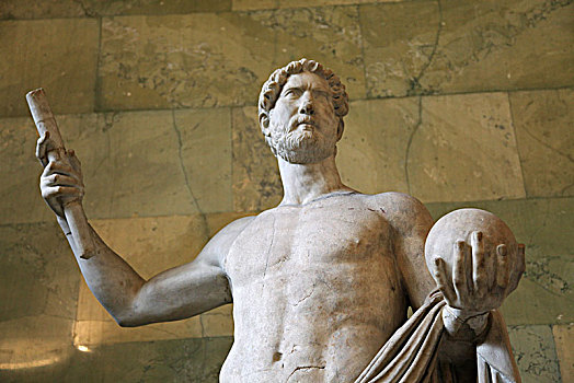 雕塑,罗马人,帝王,哈德里安,第一,一半,二世纪,艺术家,未知