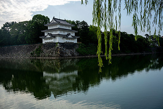 名古屋城的护城河