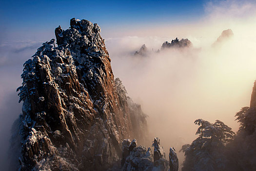 最美黄山冬雪时