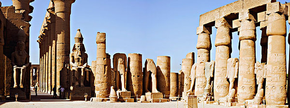 埃及,路克索神庙,卢克索神庙,拉美西斯二世