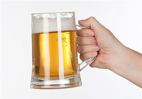 啤酒,玻璃杯,罐