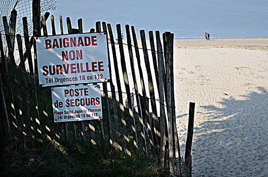 法国,诺曼底,海滩,预防,标识
