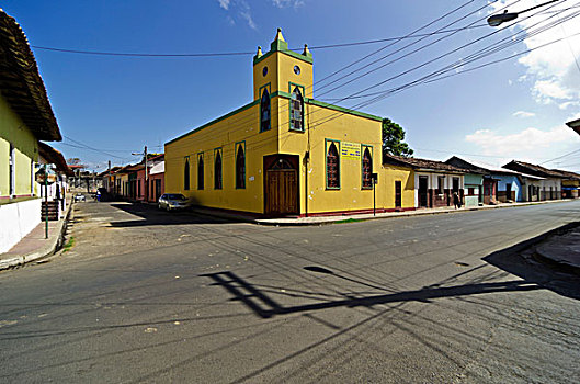 耶稣,教堂,格拉纳达,尼加拉瓜,中美洲