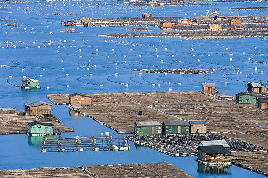 福建霞浦,东安岛,海上人家