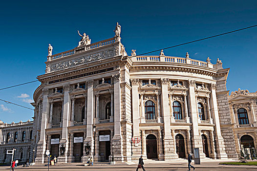 戏院围墙,剧院,维也纳,奥地利,欧洲