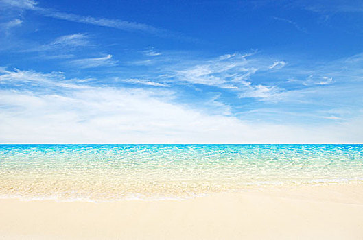 沙子,海滩,泰国,海洋