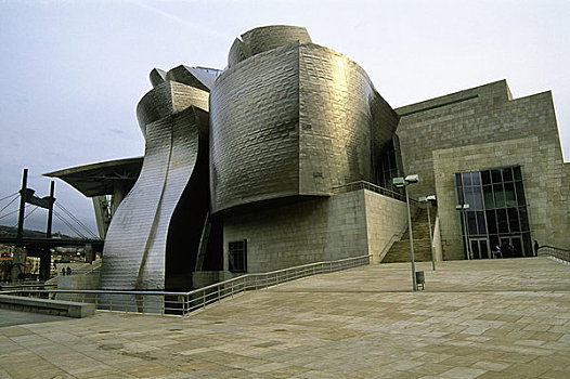 西班牙,毕尔巴鄂,古根海姆博物馆