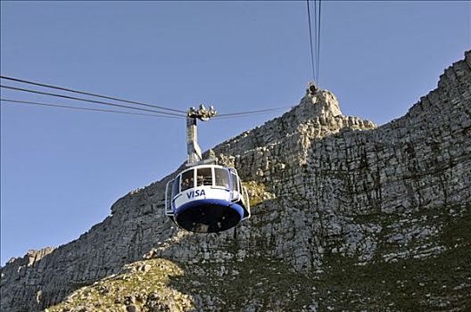 桌山,缆车,开普敦,南非