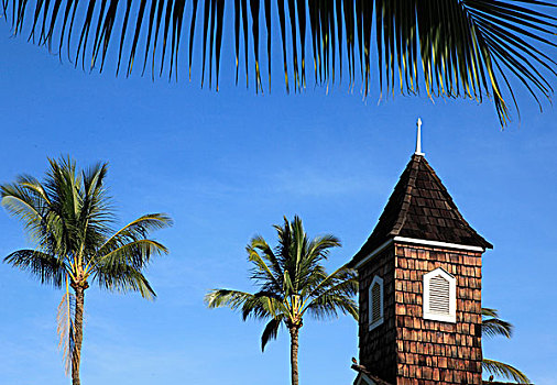 夏威夷,毛伊岛,教堂