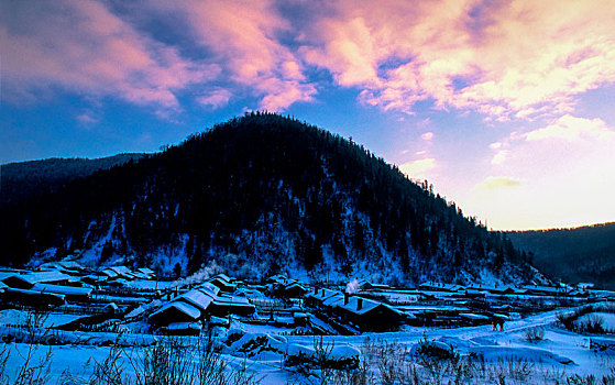 雪乡-黑龙江双峰林志