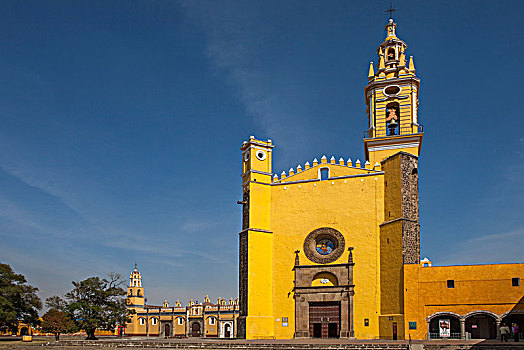 墨西哥,柏布拉,教堂,16世纪