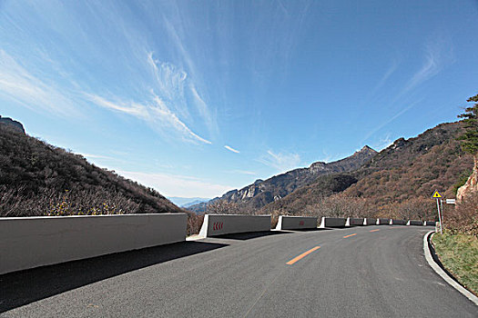 陕西秦岭沣峪公路