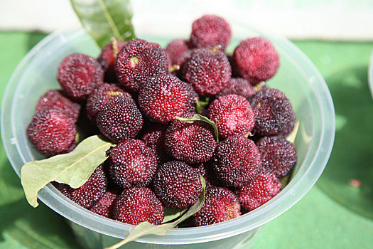 新疆哈密,市场上的水果