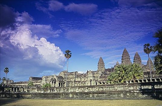 柬埔寨,收获,吴哥窟,庙宇
