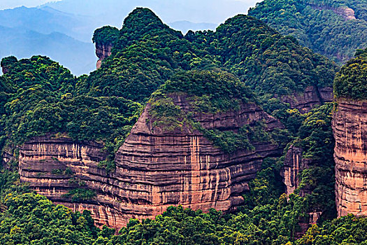 韶关丹霞山僧帽峰