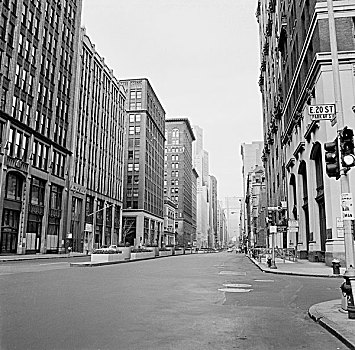 美国,纽约,公园大道,南,20世纪,街道