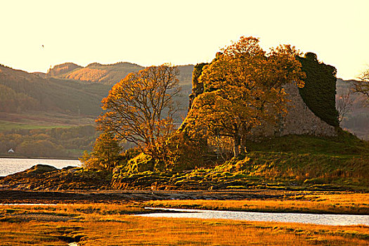 风景,阿盖尔郡,苏格兰