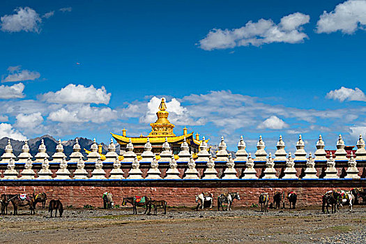 塔公寺院