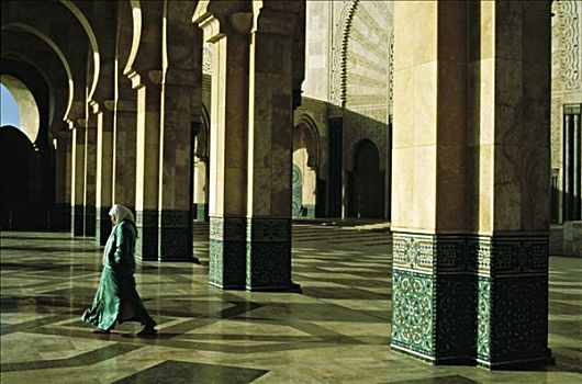 摩洛哥,卡萨布兰卡,哈桑二世