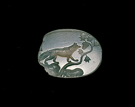 狐狸,藤,葡萄,公元前5世纪,迟,艺术家,未知